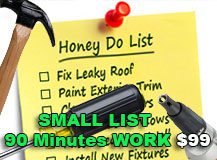 90 MINUTES WORK STARTING AT $99